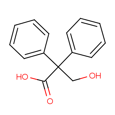 Benzeneacetic acid, a-(hydroxymethyl)-a-phenyl-Structure,4448-72-0Structure Benzeneacetic acid, a-(hydroxymethyl)-a-phenyl- Structure,4448-72-0Structure