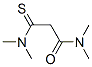 Propanamide, 3-(dimethylamino)-n,n-dimethyl-3-thioxo-Structure,445043-03-8Structure Propanamide, 3-(dimethylamino)-n,n-dimethyl-3-thioxo- Structure,445043-03-8Structure