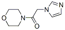 Morpholine, 4-(1h-imidazol-1-ylacetyl)-(9ci)Structure,445394-74-1Structure Morpholine, 4-(1h-imidazol-1-ylacetyl)-(9ci) Structure,445394-74-1Structure