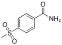 Benzamide, 4-(methylsulfonyl)-Structure,4461-38-5Structure Benzamide, 4-(methylsulfonyl)- Structure,4461-38-5Structure