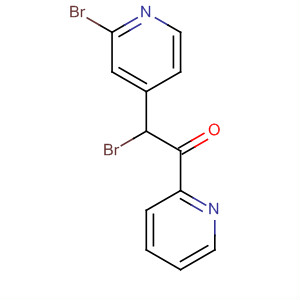 2-Bromo-2-(2-bromo-4-pyridinyl)-1-(2-pyridinyl)ethanoneStructure,446852-69-3Structure 2-Bromo-2-(2-bromo-4-pyridinyl)-1-(2-pyridinyl)ethanone Structure,446852-69-3Structure