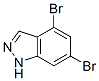4,6-Dibromo-1H-indazoleStructure,447430-07-1Structure 4,6-Dibromo-1H-indazole Structure,447430-07-1Structure