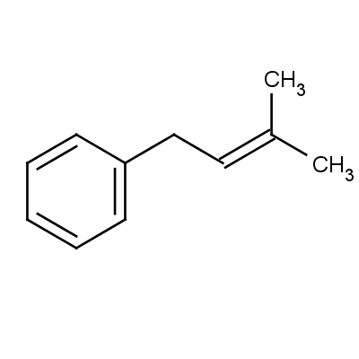 (3-甲基-2-丁烯-1-基)苯結(jié)構(gòu)式_4489-84-3結(jié)構(gòu)式