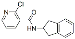 2-Chloro-n-(2,3-dihydro-1H-inden-2-yl)nicotinamideStructure,450349-68-5Structure 2-Chloro-n-(2,3-dihydro-1H-inden-2-yl)nicotinamide Structure,450349-68-5Structure