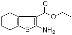 2-Amino-4,5,6,7-tetrahydro-benzo[b]thiophene-3-carboxylic acid ethyl ester Structure,4506-71-2Structure