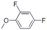 2,4-二氟苯甲醚結(jié)構(gòu)式_452-10-8結(jié)構(gòu)式