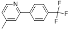 4-Methyl-2-(4-(trifluoromethyl)phenyl)pyridine Structure,452342-99-3Structure