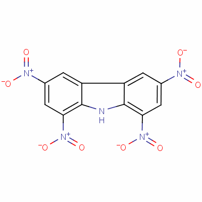1,3,6,8-TetranitrocarbazoleStructure,4543-33-3Structure 1,3,6,8-Tetranitrocarbazole Structure,4543-33-3Structure