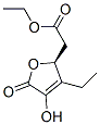 2-Furanacetic acid, 3-ethyl-2,5-dihydro-4-hydroxy-5-oxo-, ethyl ester, (2s)-(9ci)Structure,457604-25-0Structure 2-Furanacetic acid, 3-ethyl-2,5-dihydro-4-hydroxy-5-oxo-, ethyl ester, (2s)-(9ci) Structure,457604-25-0Structure
