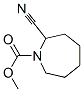1H-azepine-1-carboxylic acid, 2-cyanohexahydro-, methyl esterStructure,458528-14-8Structure 1H-azepine-1-carboxylic acid, 2-cyanohexahydro-, methyl ester Structure,458528-14-8Structure