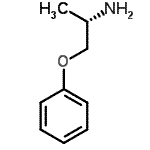 (R)-1-苯氧基丙烷-2-胺結(jié)構(gòu)式_45972-74-5結(jié)構(gòu)式
