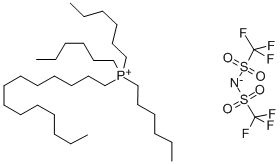 Trihexyl(tetradecyl)phosphonium bis(trifluoromethanesulfonyl)amideStructure,460092-03-9Structure Trihexyl(tetradecyl)phosphonium bis(trifluoromethanesulfonyl)amide Structure,460092-03-9Structure