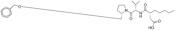 3-(R)-[1-(2-(S)-芐氧基甲基-吡咯烷-1-羰基)-2-(S)-甲基-丙基氨基甲酰)-辛酸結(jié)構(gòu)式_460754-31-8結(jié)構(gòu)式