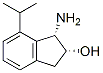 1H-inden-2-ol,1-amino-2,3-dihydro-7-(1-methylethyl)-,(1s,2r)-(9ci) Structure,461640-97-1Structure