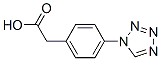 Benzeneacetic acid, 4-(1H-tetrazol-1-yl)-Structure,462068-57-1Structure Benzeneacetic acid, 4-(1H-tetrazol-1-yl)- Structure,462068-57-1Structure