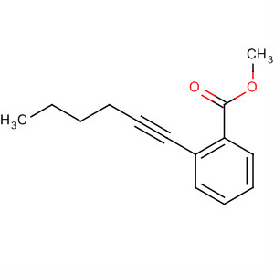 2-(1-已炔)苯甲酸甲酯結(jié)構(gòu)式_462637-40-7結(jié)構(gòu)式