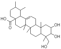 Asiatic acid Structure,464-92-6Structure