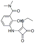 3-[(2-乙氧基-3,4-二氧代-1-環(huán)丁基-1-氨基]-2-羥基-N,N-二甲基-芐胺結(jié)構(gòu)式_464913-33-5結(jié)構(gòu)式