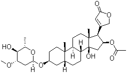 歐夾竹桃甙丙結構式_465-16-7結構式