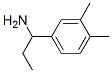 1-(3,4-Dimethylphenyl)propan-1-amineStructure,473732-70-6Structure 1-(3,4-Dimethylphenyl)propan-1-amine Structure,473732-70-6Structure