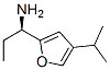 2-Furanmethanamine, α-ethyl-4-(1-methylethyl)-, (aR)-Structure,473733-02-7Structure 2-Furanmethanamine, α-ethyl-4-(1-methylethyl)-, (aR)- Structure,473733-02-7Structure
