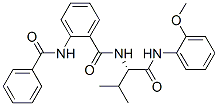 (9ci)-2-(苯甲?；被?-n-[(1s)-1-[[(2-甲氧基苯基)氨基]羰基]-2-甲基丙基]-苯甲酰胺結(jié)構(gòu)式_473801-79-5結(jié)構(gòu)式