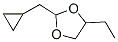1,3-Dioxolane, 2-(cyclopropylmethyl)-4-ethyl-Structure,473838-31-2Structure 1,3-Dioxolane, 2-(cyclopropylmethyl)-4-ethyl- Structure,473838-31-2Structure