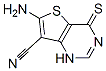 (9CI)-6-氨基-1,4-二氫-4-硫氧代-噻吩并[3,2-d]嘧啶-7-甲腈結(jié)構(gòu)式_473998-35-5結(jié)構(gòu)式