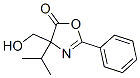 5(4H)-oxazolone, 4-(hydroxymethyl)-4-(1-methylethyl)-2-phenyl-Structure,474651-50-8Structure 5(4H)-oxazolone, 4-(hydroxymethyl)-4-(1-methylethyl)-2-phenyl- Structure,474651-50-8Structure