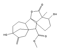 赤霉素A1甲酯結(jié)構(gòu)式_4747-53-9結(jié)構(gòu)式