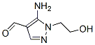 1H-pyrazole-4-carboxaldehyde, 5-amino-1-(2-hydroxyethyl)-(9ci) Structure,474956-99-5Structure