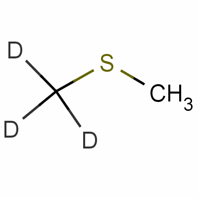 二甲基硫醚-D3結構式_4752-12-9結構式