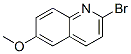 Quinoline, 2-bromo-6-methoxy-Structure,476161-59-8Structure Quinoline, 2-bromo-6-methoxy- Structure,476161-59-8Structure