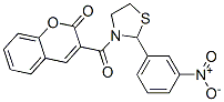 (9CI)-2-(3-硝基苯基)-3-[(2-氧代-2H-1-苯并吡喃-3-基)羰基]-噻唑烷結(jié)構(gòu)式_477515-58-5結(jié)構(gòu)式