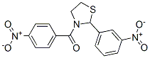 Thiazolidine, 3-(4-nitrobenzoyl)-2-(3-nitrophenyl)- (9ci)Structure,477515-75-6Structure Thiazolidine, 3-(4-nitrobenzoyl)-2-(3-nitrophenyl)- (9ci) Structure,477515-75-6Structure