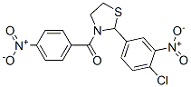 (9CI)-2-(4-氯-3-硝基苯基)-3-(4-硝基苯甲?；?-噻唑烷結(jié)構(gòu)式_477516-59-9結(jié)構(gòu)式