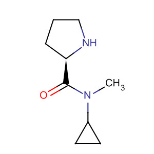 (2r)-(9ci)-n-環(huán)丙基-n-甲基-2-吡咯烷羧酰胺結(jié)構(gòu)式_477577-13-2結(jié)構(gòu)式