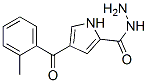 1H-pyrrole-2-carboxylicacid,4-(2-methylbenzoyl)-,hydrazide(9ci)Structure,477858-85-8Structure 1H-pyrrole-2-carboxylicacid,4-(2-methylbenzoyl)-,hydrazide(9ci) Structure,477858-85-8Structure