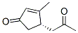 2-Cyclopenten-1-one, 3-methyl-4-(2-oxopropyl)-, (4r)-(9ci)Structure,477884-15-4Structure 2-Cyclopenten-1-one, 3-methyl-4-(2-oxopropyl)-, (4r)-(9ci) Structure,477884-15-4Structure