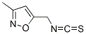Isoxazole, 5-(isothiocyanatomethyl)-3-methyl-(9ci)Structure,478016-02-3Structure Isoxazole, 5-(isothiocyanatomethyl)-3-methyl-(9ci) Structure,478016-02-3Structure