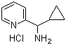 Cyclopropyl(pyridin-2-yl)methanamine hydrochlorideStructure,478263-93-3Structure Cyclopropyl(pyridin-2-yl)methanamine hydrochloride Structure,478263-93-3Structure