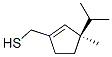 1-Cyclopentene-1-methanethiol,3-methyl-3-(1-methylethyl)-,(3r)-(9ci)Structure,479209-97-7Structure 1-Cyclopentene-1-methanethiol,3-methyl-3-(1-methylethyl)-,(3r)-(9ci) Structure,479209-97-7Structure