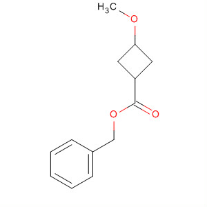 Benzyl 3-methoxycyclobutanecarboxylateStructure,480450-01-9Structure Benzyl 3-methoxycyclobutanecarboxylate Structure,480450-01-9Structure