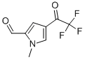 1H-pyrrole-2-carboxaldehyde, 1-methyl-4-(trifluoroacetyl)-(9ci)Structure,482584-40-7Structure 1H-pyrrole-2-carboxaldehyde, 1-methyl-4-(trifluoroacetyl)-(9ci) Structure,482584-40-7Structure
