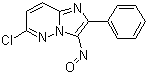 Imidazo[1,2-b]pyridazine, 6-chloro-3-nitroso-2-phenyl- Structure,483367-60-8Structure