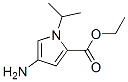 1H-pyrrole-2-carboxylicacid,4-amino-1-(1-methylethyl)-,ethylester(9ci)Structure,486437-78-9Structure 1H-pyrrole-2-carboxylicacid,4-amino-1-(1-methylethyl)-,ethylester(9ci) Structure,486437-78-9Structure