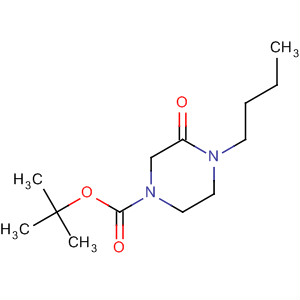 Tert-butyl 4-butyl-3-oxopiperazine-1-carboxylateStructure,488846-76-0Structure Tert-butyl 4-butyl-3-oxopiperazine-1-carboxylate Structure,488846-76-0Structure