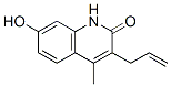 2(1H)-quinolinone, 7-hydroxy-4-methyl-3-(2-propenyl)-(9ci)Structure,491580-38-2Structure 2(1H)-quinolinone, 7-hydroxy-4-methyl-3-(2-propenyl)-(9ci) Structure,491580-38-2Structure