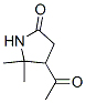 2-Pyrrolidinone, 4-acetyl-5,5-dimethyl-(9ci)Structure,494225-22-8Structure 2-Pyrrolidinone, 4-acetyl-5,5-dimethyl-(9ci) Structure,494225-22-8Structure