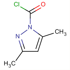 1H-pyrazole-1-carbonyl chloride, 3,5-dimethyl-(9ci)Structure,49652-39-3Structure 1H-pyrazole-1-carbonyl chloride, 3,5-dimethyl-(9ci) Structure,49652-39-3Structure